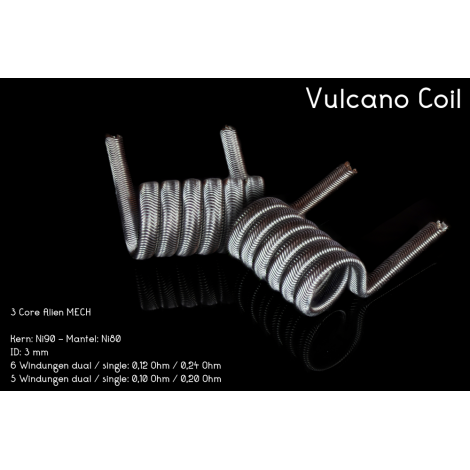 Franktastische - Vulcano Coil Ni90 Dualset