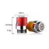 Drip Tip SS+Epoxy Anti-Spit-Back Color Edt. 810er