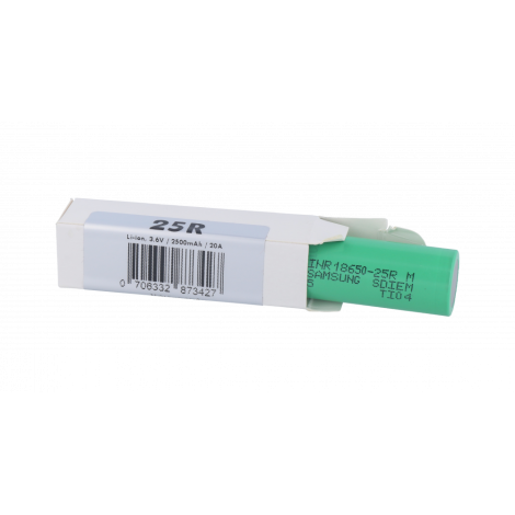 Samsung - INR 18650 25R 2500 mAh Akku
