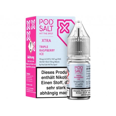 Pod Salt X - Triple Raspberry Ice 10ml Nikotinsalz Liquid