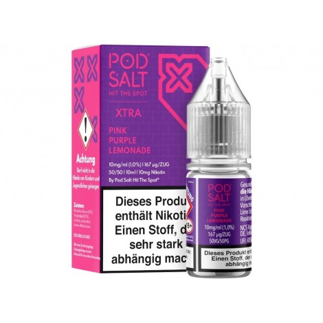Pod Salt X - Pink Purple Lemonade 10ml Nikotinsalz Liquid