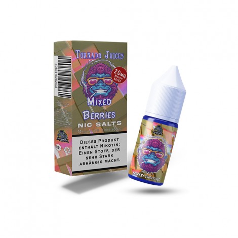 Tornado Juices - Mixed Berries - Nikotinsalz Liquid