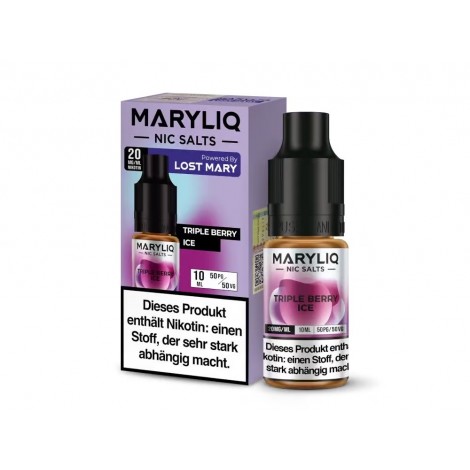 Maryliq - Triple Berry Ice 10ml Nikotinsalz Liquid