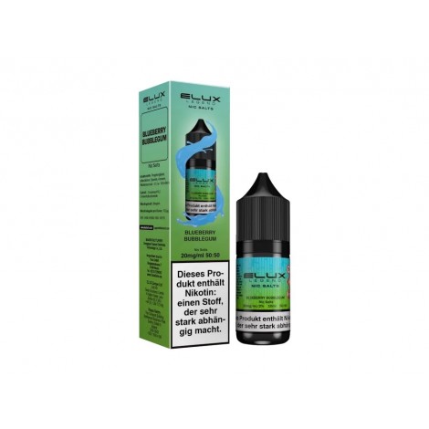 Elux - Blueberry Bubblegum 10ml Nikotinsalz Liquid