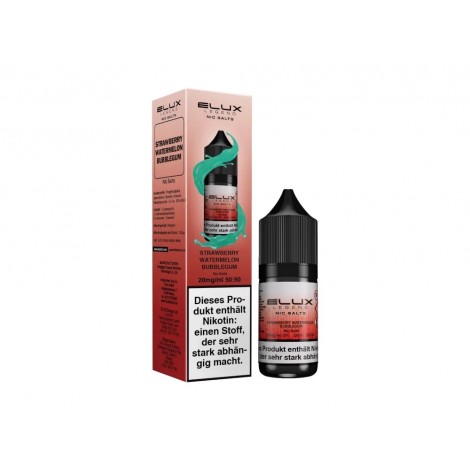 Elux - Strawberry Watermelon Bubblegum 10ml Nikotinsalz Liquid