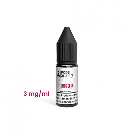 Pod Juices - Erdbeere 10ml Liquid