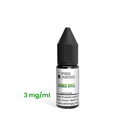Pod Juices - Grüner Apfel 10ml Liquid