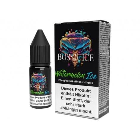 Boss Juice - Watermelon Ice - 10ml 20mg Nikotinsalz Liquid
