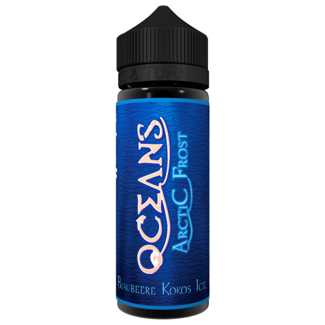 Oceans - Arctic Frost - Blaubeere Kokos Ice - 10ml Longfill Aroma