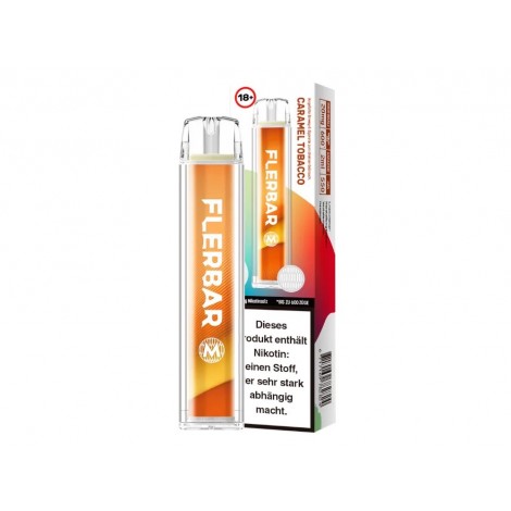 Flerbar M - Einweg E-Zigarette - Caramel Tobacco 20mg