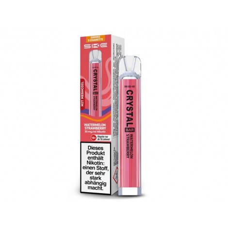 SKE Crystal Bar 600 - Watermelon Strawberry 20mg - Einweg E-Zigarette