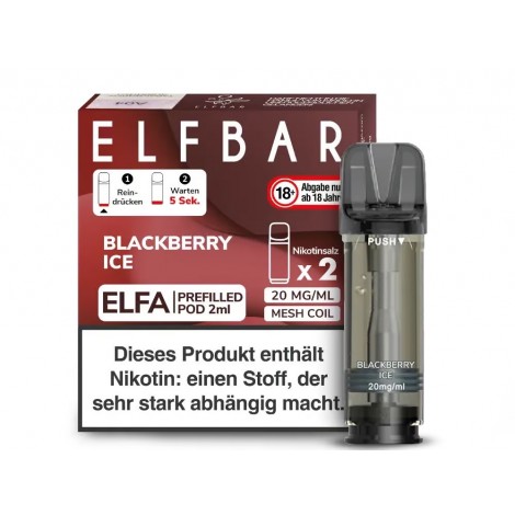 Elfbar - Elfa Pods - Blackberry Ice 20mg