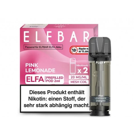 Elfbar - Elfa Pods - Pink Lemonade 20mg