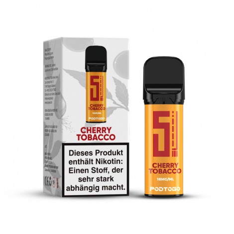 5EL - PodToGo - White Edition - Cherry Tobacco 16mg