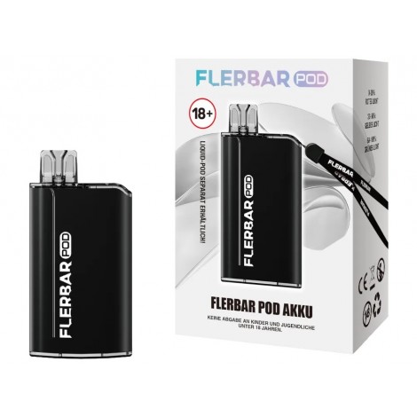 Flerbar Pod - Akkuträger - 750mAh - schwarz