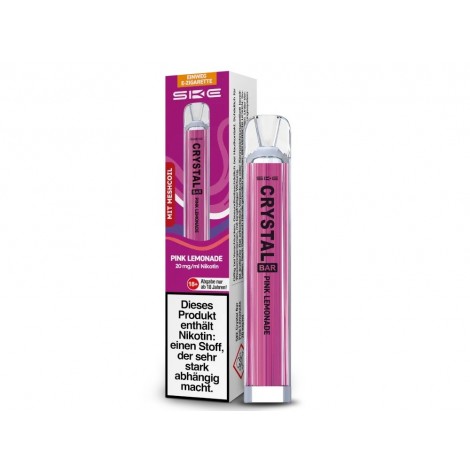 SKE Crystal Bar 600 - Pink Lemonade 20mg - Einweg E-Zigarette