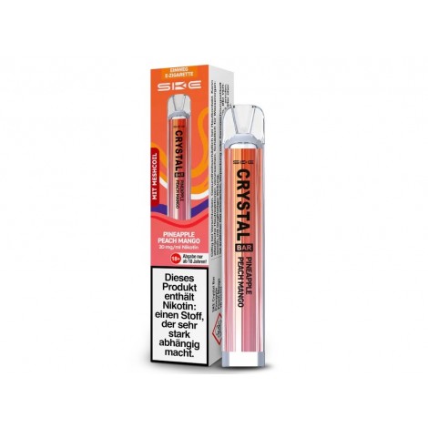 SKE Crystal Bar 600 - Pineapple Peach Mango 20mg - Einweg E-Zigarette