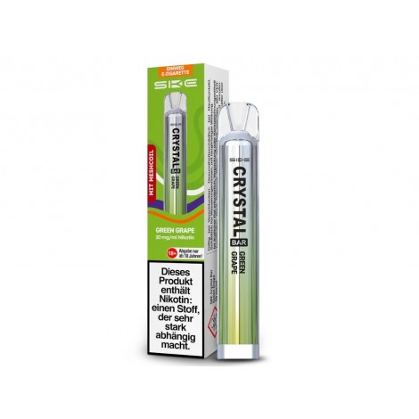 SKE Crystal Bar 600 - Green Grape 20mg - Einweg E-Zigarette