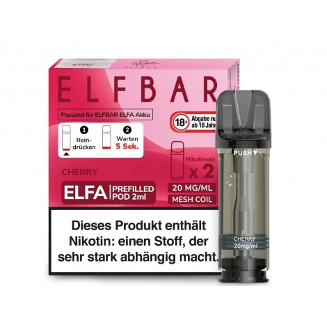 Elfbar - Elfa Pods - Cherry 20mg