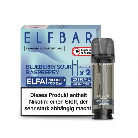 Elfbar - Elfa Pods - Blueberry Sour Raspberry 20mg