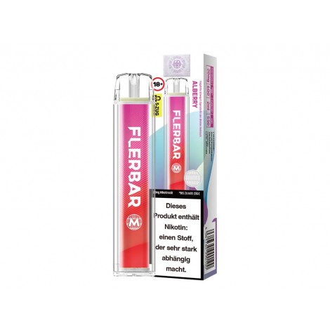 Flerbar M - Einweg E-Zigarette - Alberry 20mg