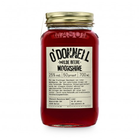 O´Donnell Moonshine - Wilde Beere Likör 700ml