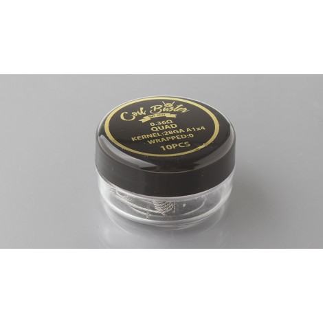 Coil Buster - Quad Kanthal A1- 10 Stück